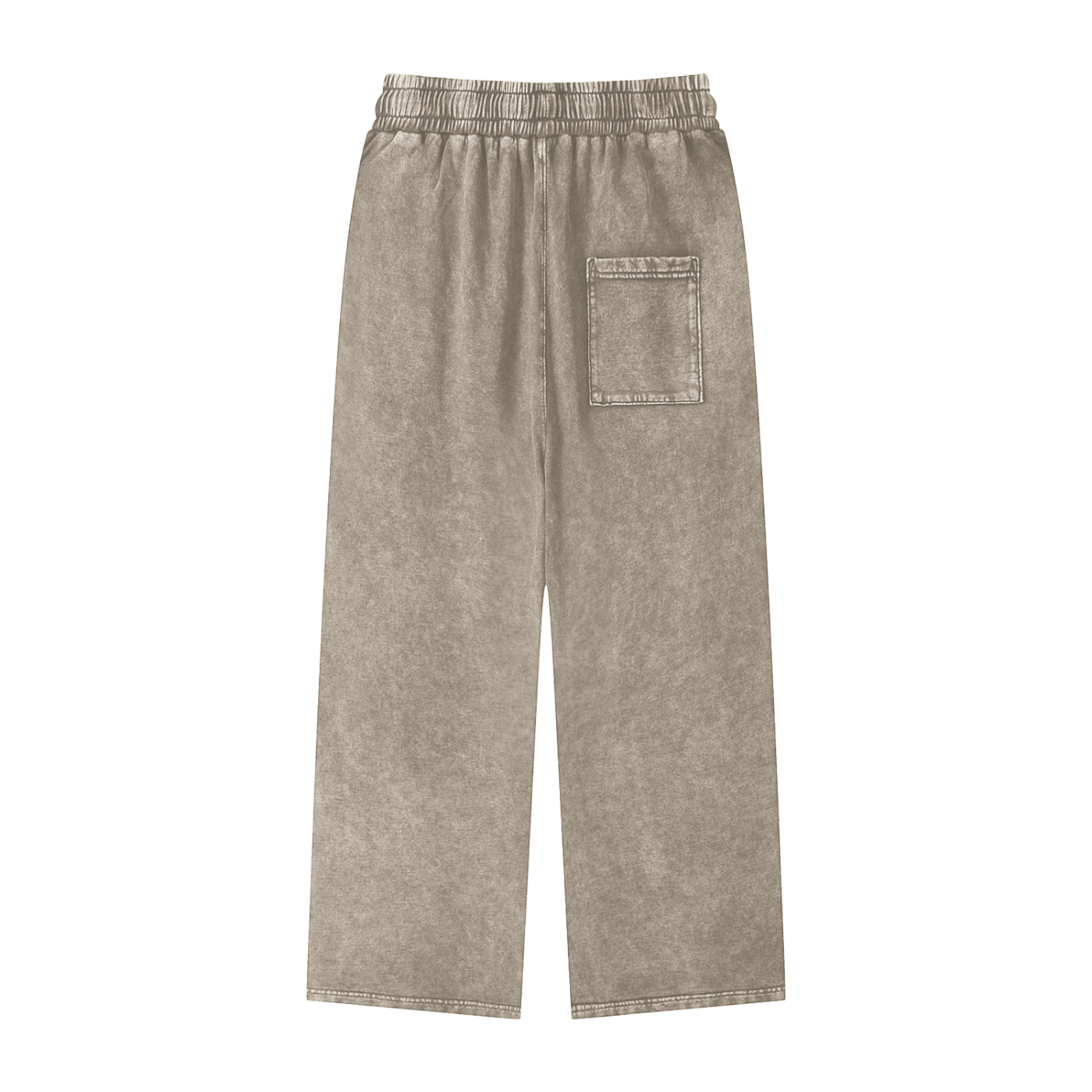 “VARSITY” Snow Washed Straight Leg Pants