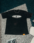 “STAY KOOL BOS.” Acid Washed Vintage Tee