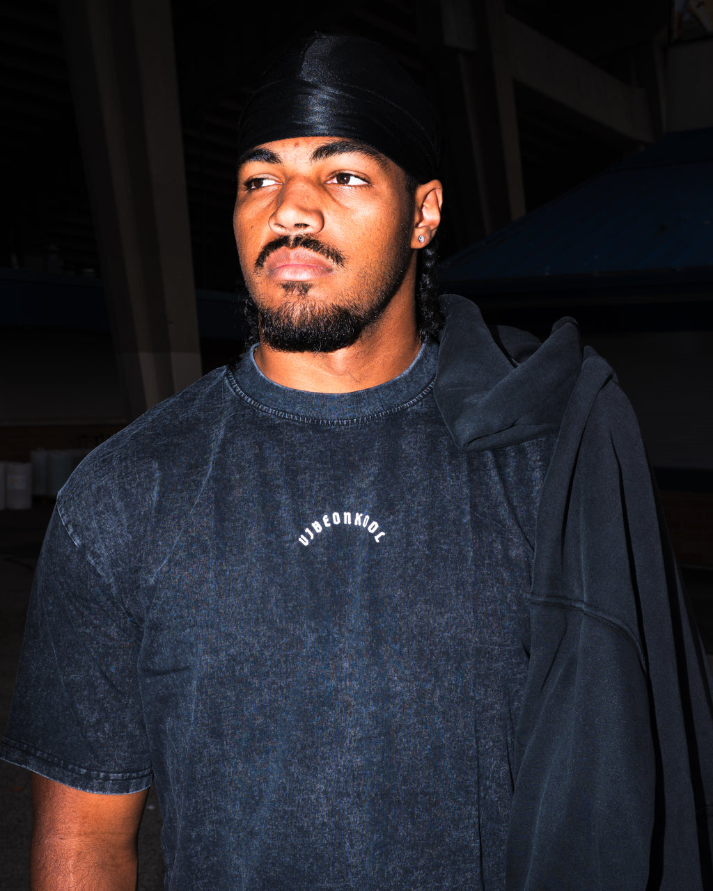 “Varsity” Acid Washed Oversized Vintage Tee