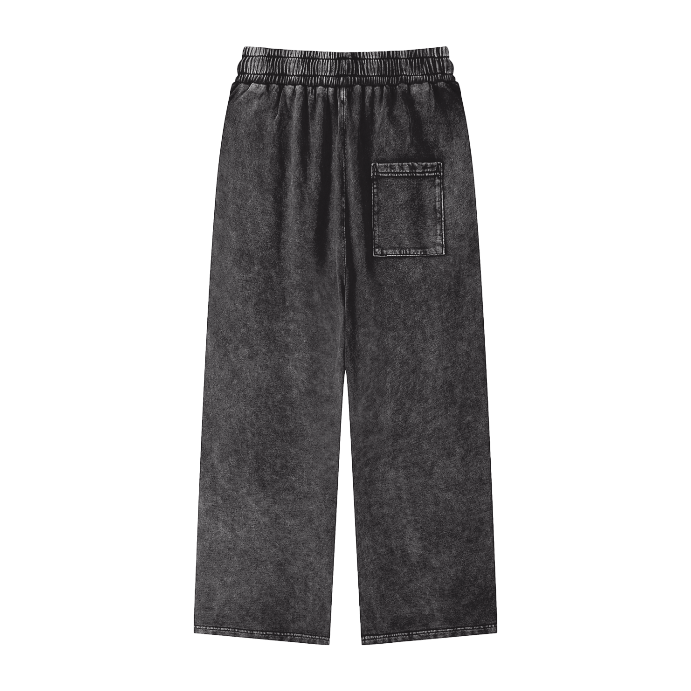 “VARSITY” Snow Washed Straight Leg Pants